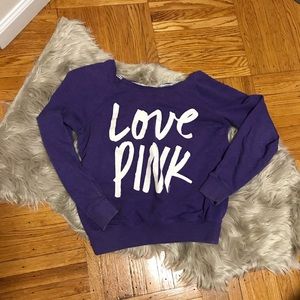 Victoria Secret - Sweatshirt (Off the Shoulder) 💜